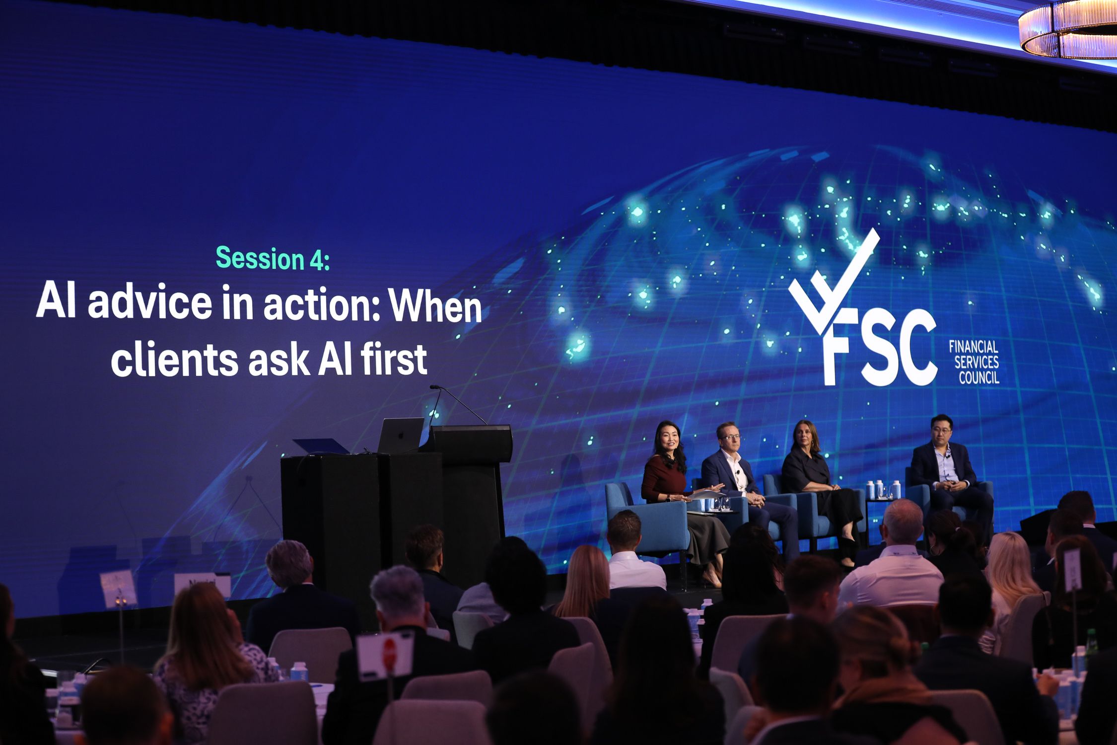 Will delivering a keynote on advice at the FSC