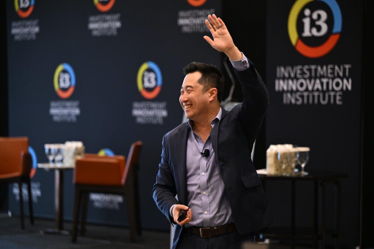 Will Liang speaking at Investment Innovation Institute